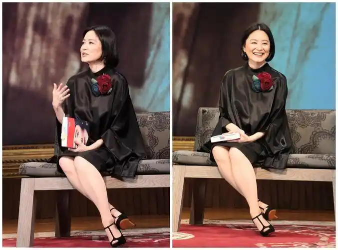 林青霞气质真飒爽,廓形风衣配系带帆布短靴,手拎文件包走路带风_腾讯