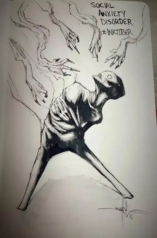 各类诡异的精神疾病插画!看完整个人都不好了!