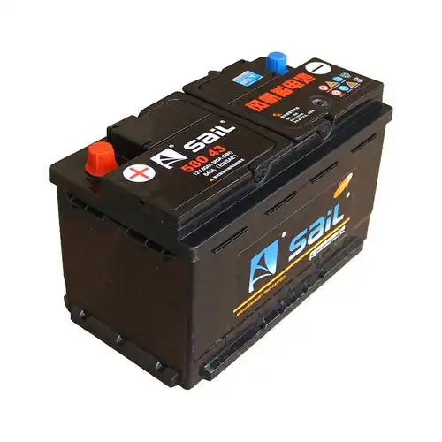 风帆蓄电池58043适配奥迪宝马奔驰e300路虎神行者发现者汽车电瓶