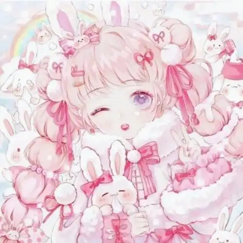 呆萌可爱的卡通动漫女生头像图片大全 可爱萌萌哒少女心_女生动漫头像