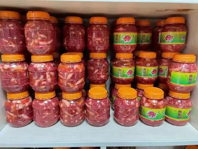 武宣双姐红糟酸 2021广西武宣双姐 武宣特产红糟酸荞头酸 杂酸【图片