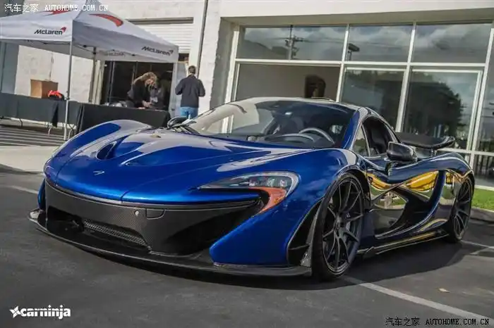麦卡伦p1耀眼蓝色涂装现