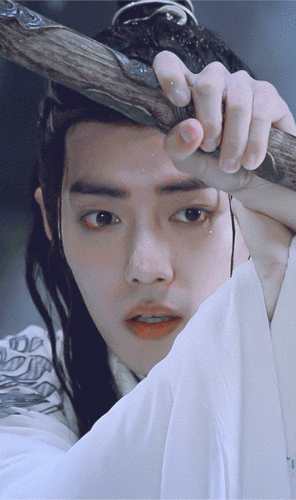 肖战动图无印良品&-念霞在