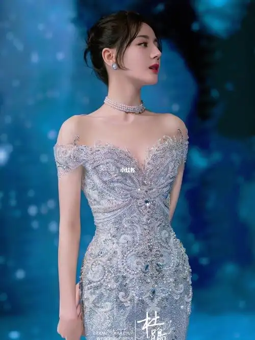 全网热搜热巴鱼尾礼服78jolipoli礼服75