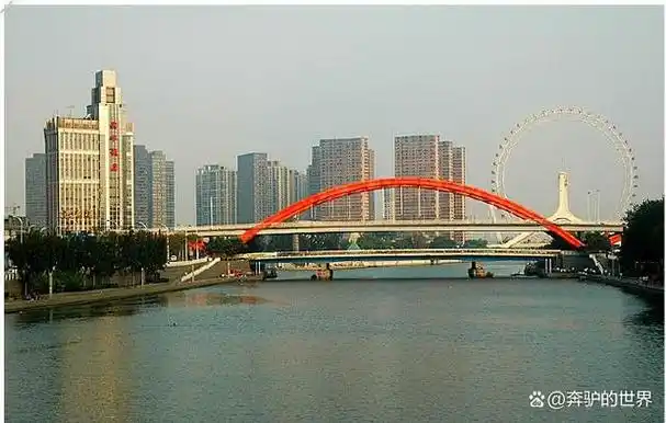 天津:沿着海河看桥梁