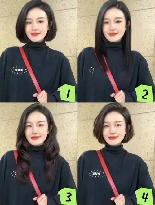 剪完就像狗啃的一样,大长脸顶个锅盖头,还显老_发型_脸型_脸部