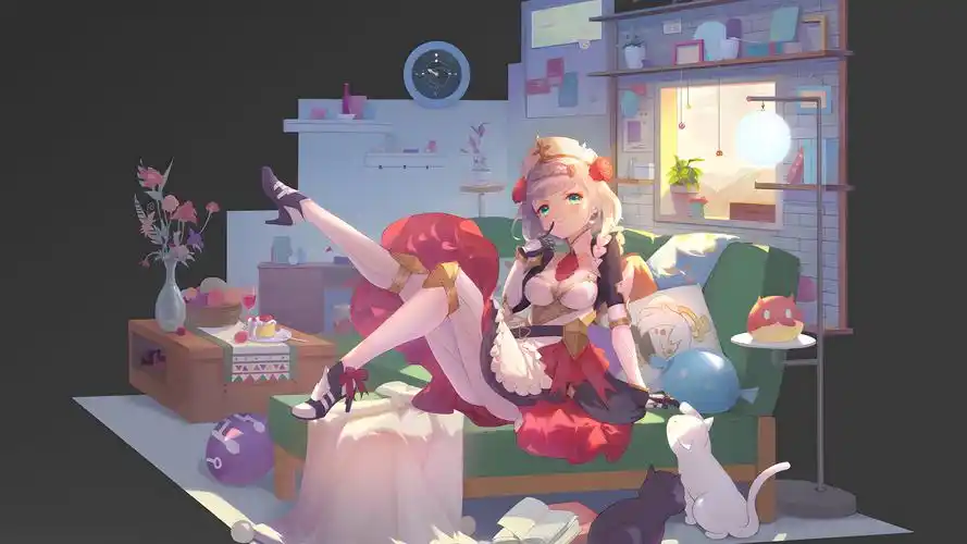 原神·电脑壁纸4k高清无水印 - 雷神拔剑壁纸 - 实验室设备网