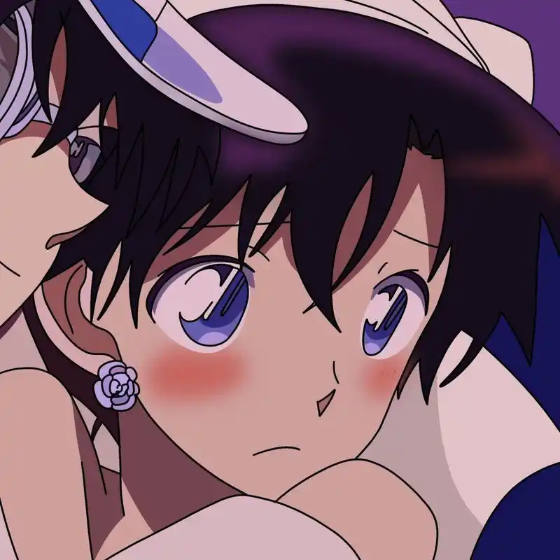 翻画 怪盗基德情头21566 怪盗基德中森青子情头 翻新画了一遍!