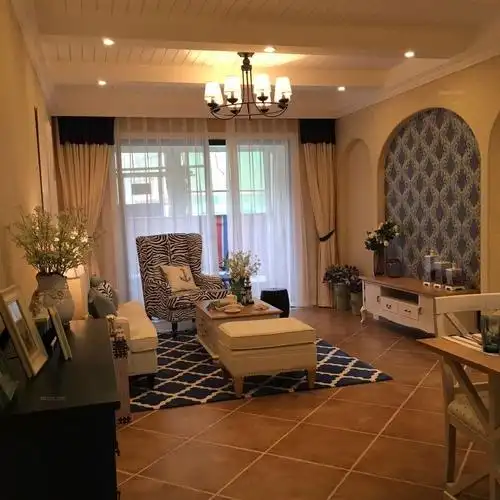 巴黎香醍地中海风格样板房装修效果图