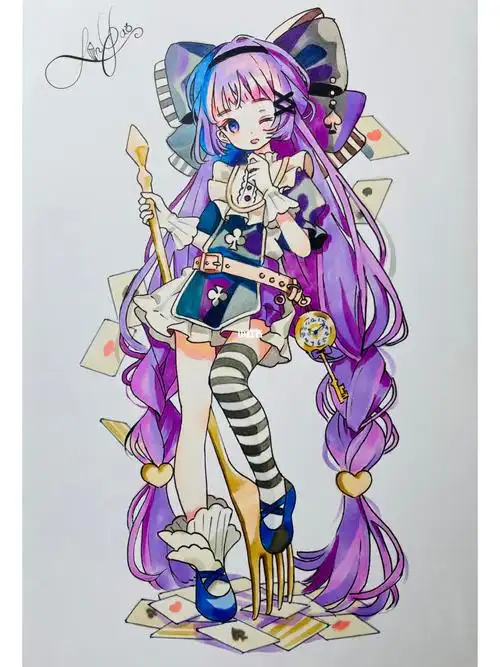 马克笔动漫手绘