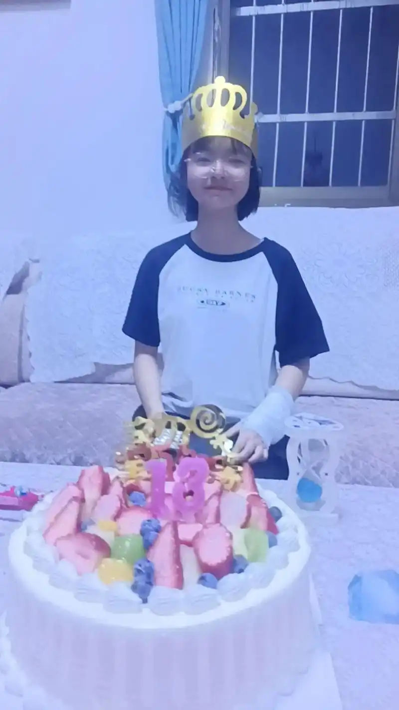 给女儿的生日祝福语 我的姑娘13岁了希望你快乐健康成长98 - 抖音