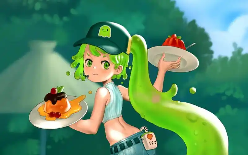 史莱姆娘….:)_哔哩哔哩_bilibili