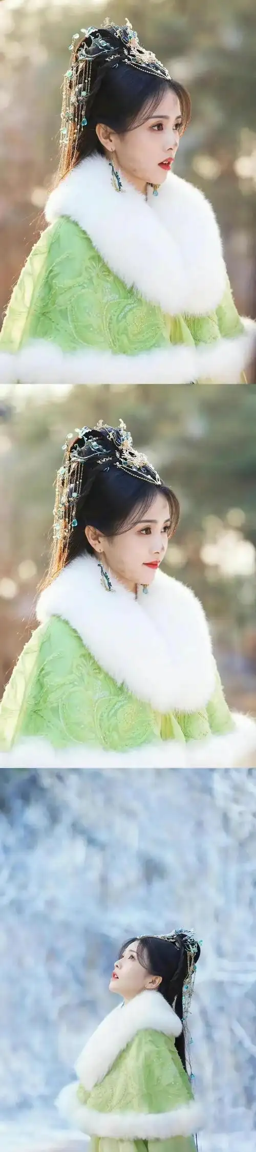 迪丽热巴白鹿angelababy古装造型绝世佳人演技也很好呦