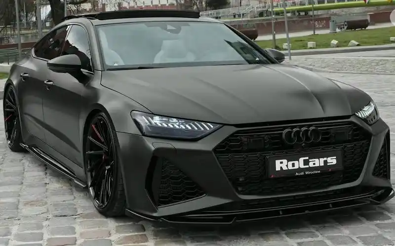 新款黑武士 2023 奥迪 rs 7是你的梦中情车吗 4k