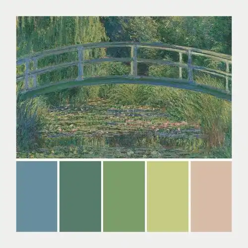 印象派色彩风景解析你身边有这种颜色吗