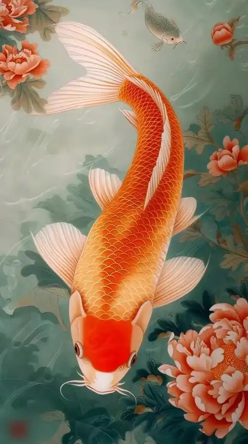 年年有鱼福满堂 富贵吉祥好运来 平安喜乐发大财 如意安康乐逍遥