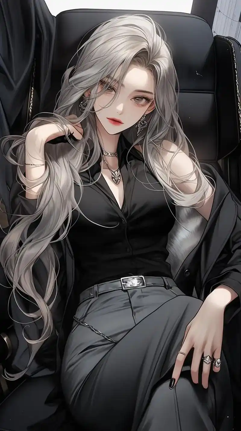 御姐 #超a头像 #二次元 #黑色系 #野性 - 抖音