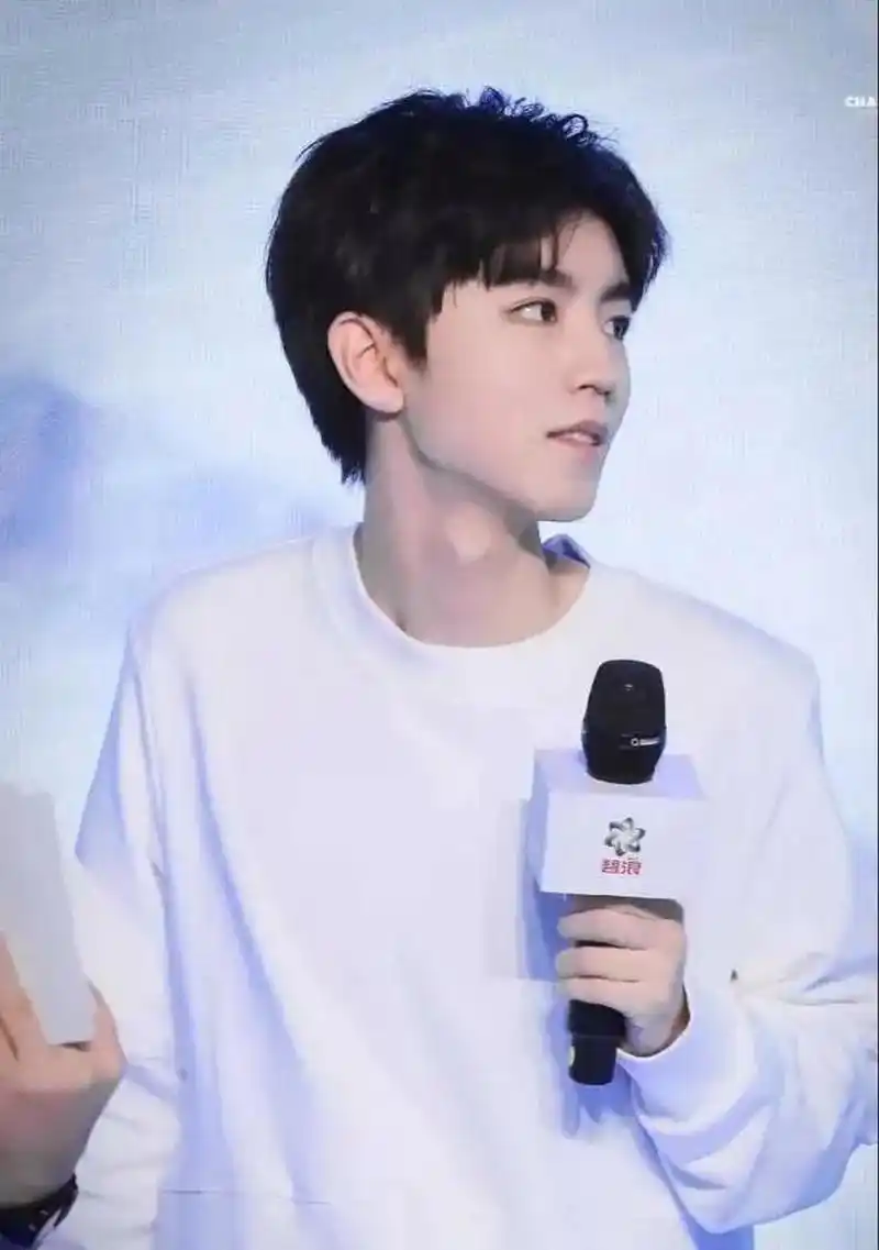 小时候的王源小脸胖嘟嘟的,很可爱,声音也奶萌奶萌的,后来出道后,长得