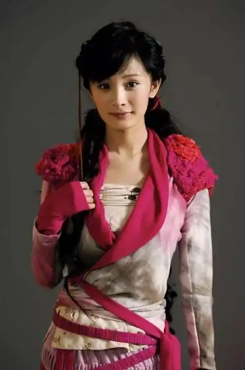 2006年20岁的杨幂参演了刘亦菲主演的《神雕侠侣》,在剧中她扮演的是