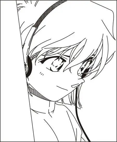 谁能再帮我找一个这样的灰原哀头像?急!