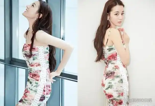 蜜桃臀已经过时了看到迪丽热巴的蝴蝶臀真实羡慕了