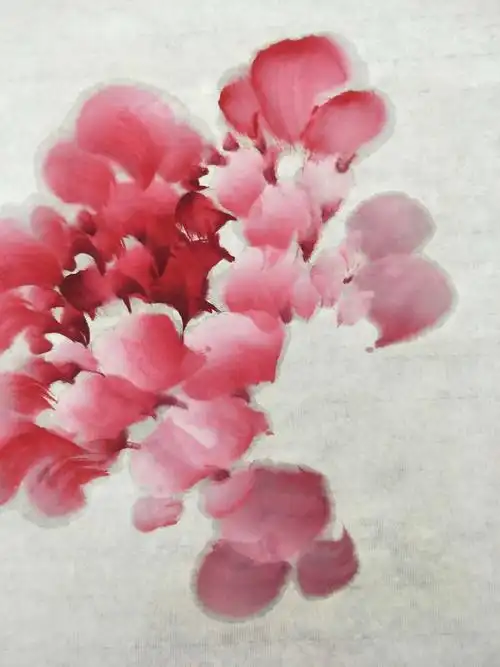 欧老师牡丹小品图