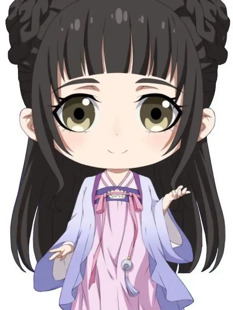 古风q版动漫人物男生女生 原图,私我