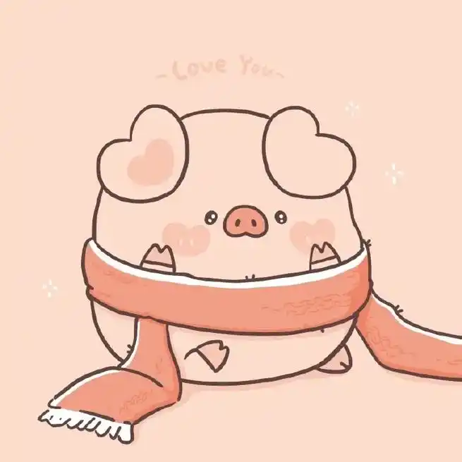 猪猪可爱头像,永远是可爱的小猪##卡通头像 - 抖音