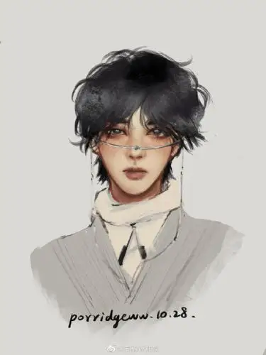 华晨宇手绘饭绘漫画