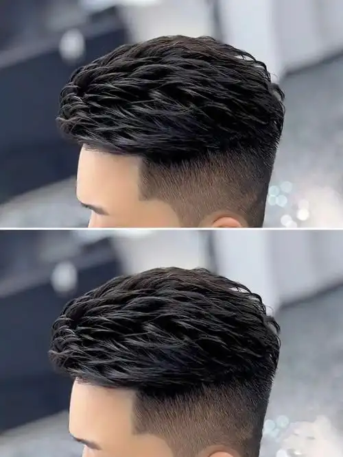 港式背头是一种充满魅力的男士发型,如果你希望展现出自己的自信和