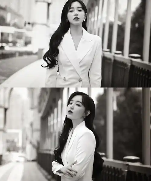 > 阚清子白色西装性感写真图片(10/13)