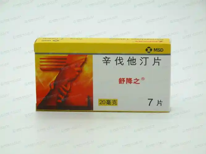 辛伐他汀片(舒降之)