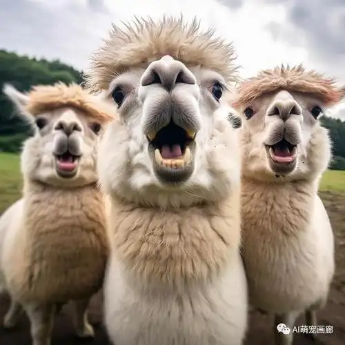 笑容是世界上最美丽的语言,今天,我们将与大家分享12张满脸笑容的羊驼