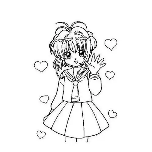 包简单人物漂亮小姐姐简笔画全身人物长发女生怎么画长发女生简笔画