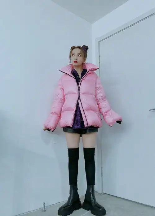 吴昕的腿瘦太多了小腿线条又直又细直线腿不过如此