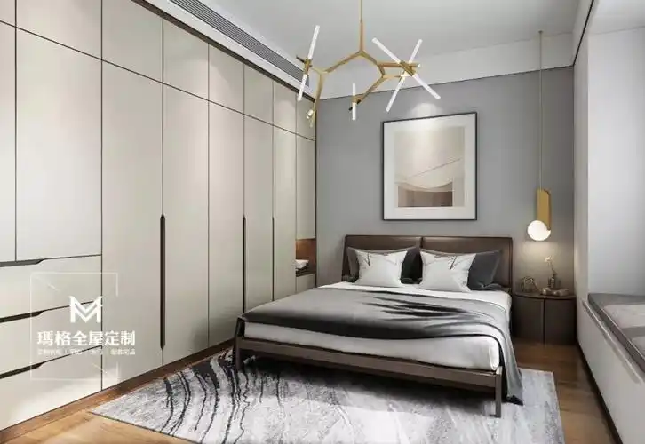 玛格全屋定制 苏格拉底系列 现代简约风格_衣柜图片-衣柜网