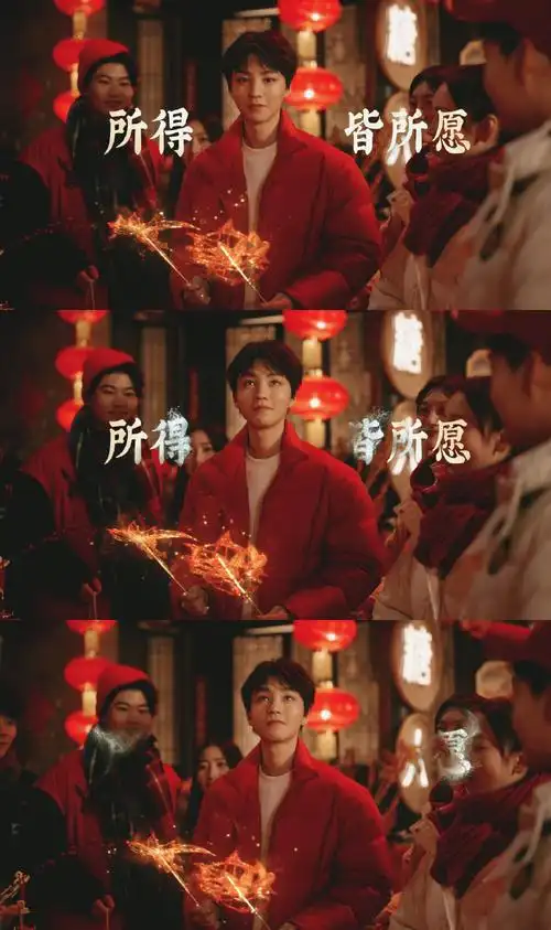 王俊凯好多个新年祝福##王俊凯龙年carry全场