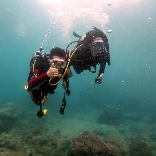 三亚padi潜水考证ow课程自由潜亚龙湾分界潜水