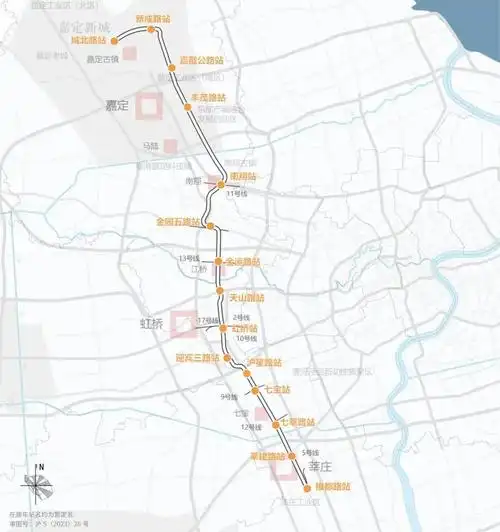 上海市域铁路机场联络线嘉闵线最新建设进展来啦