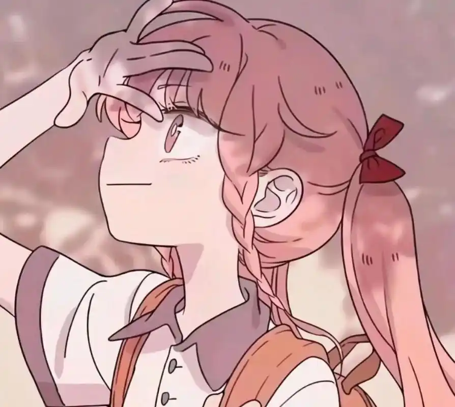 女生粉色系头像(小汤) 好看微信头像,无水印