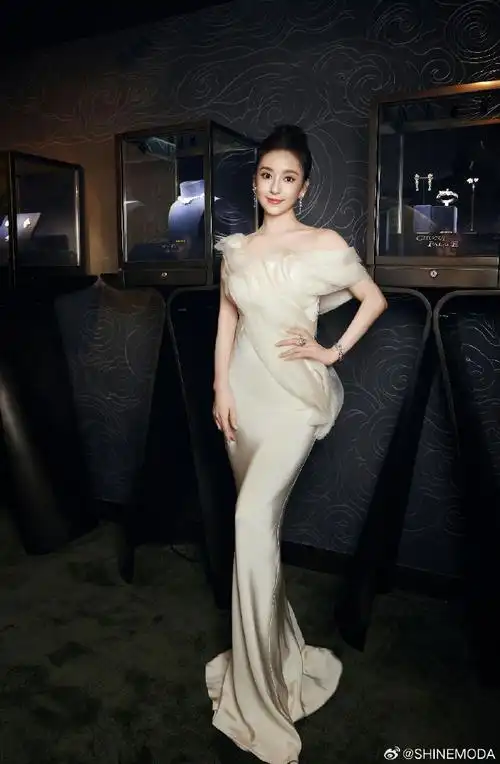 真丝礼服##明星同款##shinemoda星光