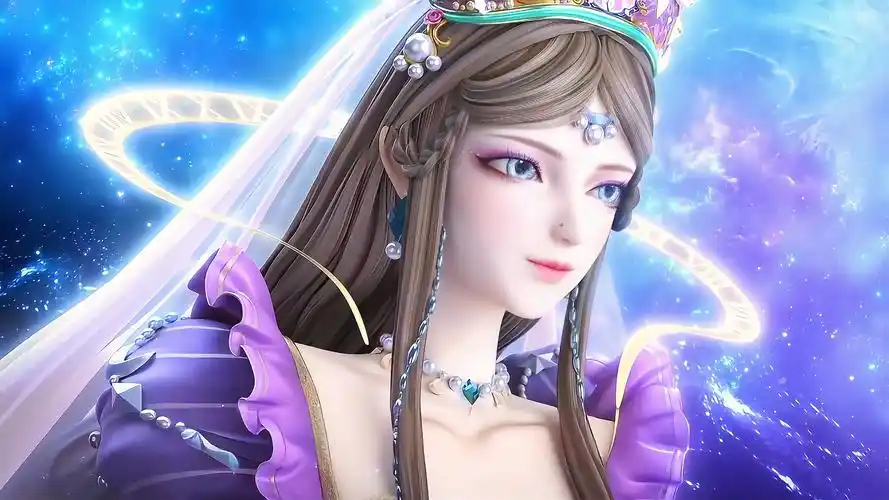 时希公主掌管时间有四季之分,原来她最初的样子如此迷人