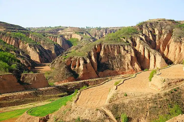 黄土高原图片_黄土高原高清图片_全景视觉