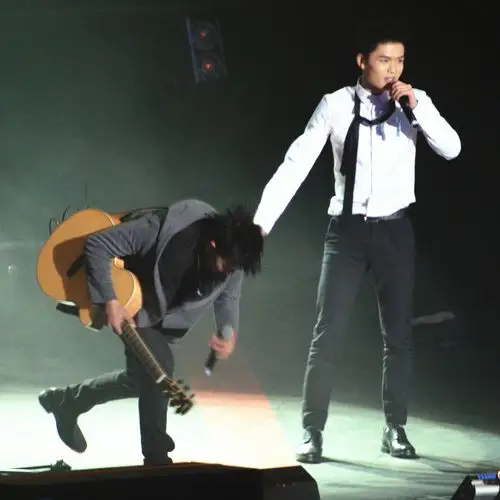 南京奥体中心 2013快乐男声巡回演唱会南京站 新年场 舅甥俩⑧