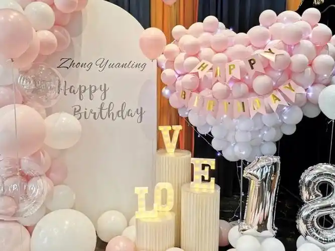 小装饰生日布置