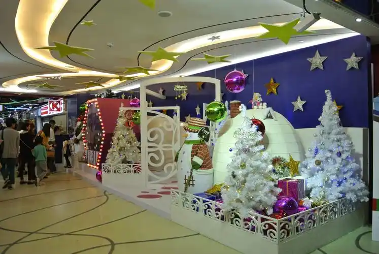 原创作品:商场圣诞特装