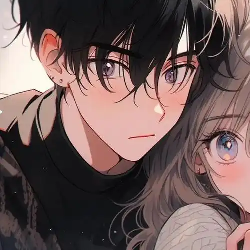 情侣头像丨超级治愈的卡通情侣头像