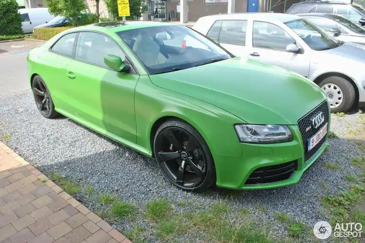 只为运动而生 磨砂绿全新奥迪rs5 - 人在上海 的日志 - 网易博客