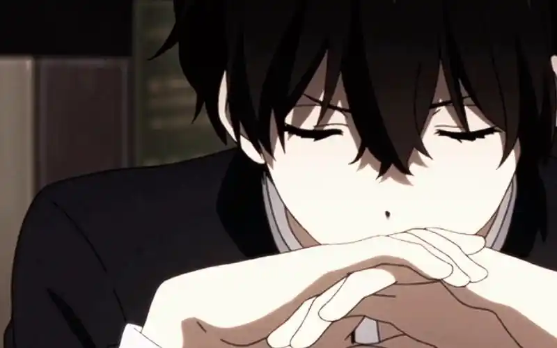 「在我黑色的青春 遇见了彩色的你」折木奉太郎【太酷了!】_哔哩哔哩_