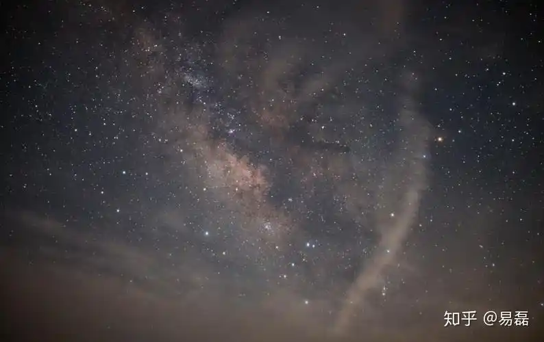 星空下,不说话,便十分美好时间仿佛凝固了一般万籁俱静银河从天空倾泻